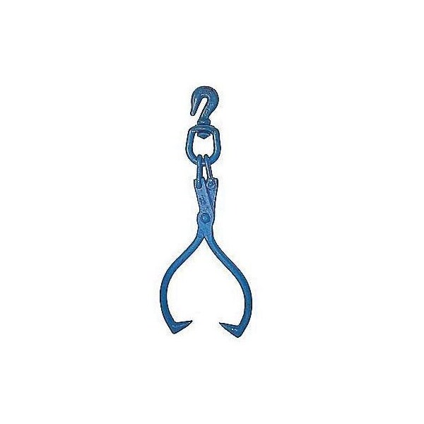 Cm Skidding Tong, 3916 To 16 In Jaw Opening, 34 In Dia, Steel, Painted